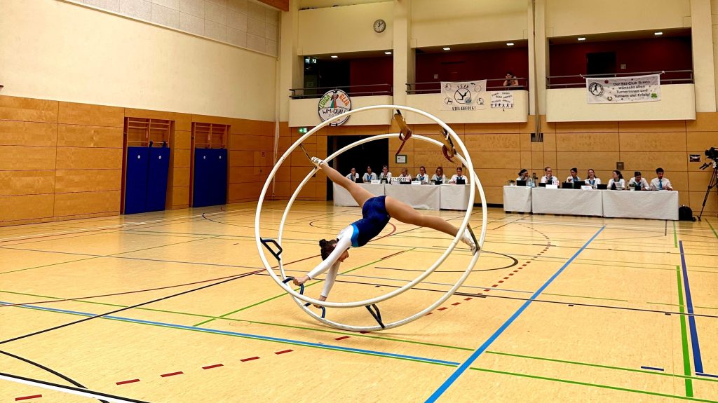 Pauline Wunderling in der Disziplin Spirale
